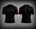 Black/Pink Rashguard – KYN Voltage (MMA / BJJ)