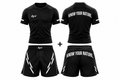 KYN Core Black Fight Set – Rashguard & Fight Shorts